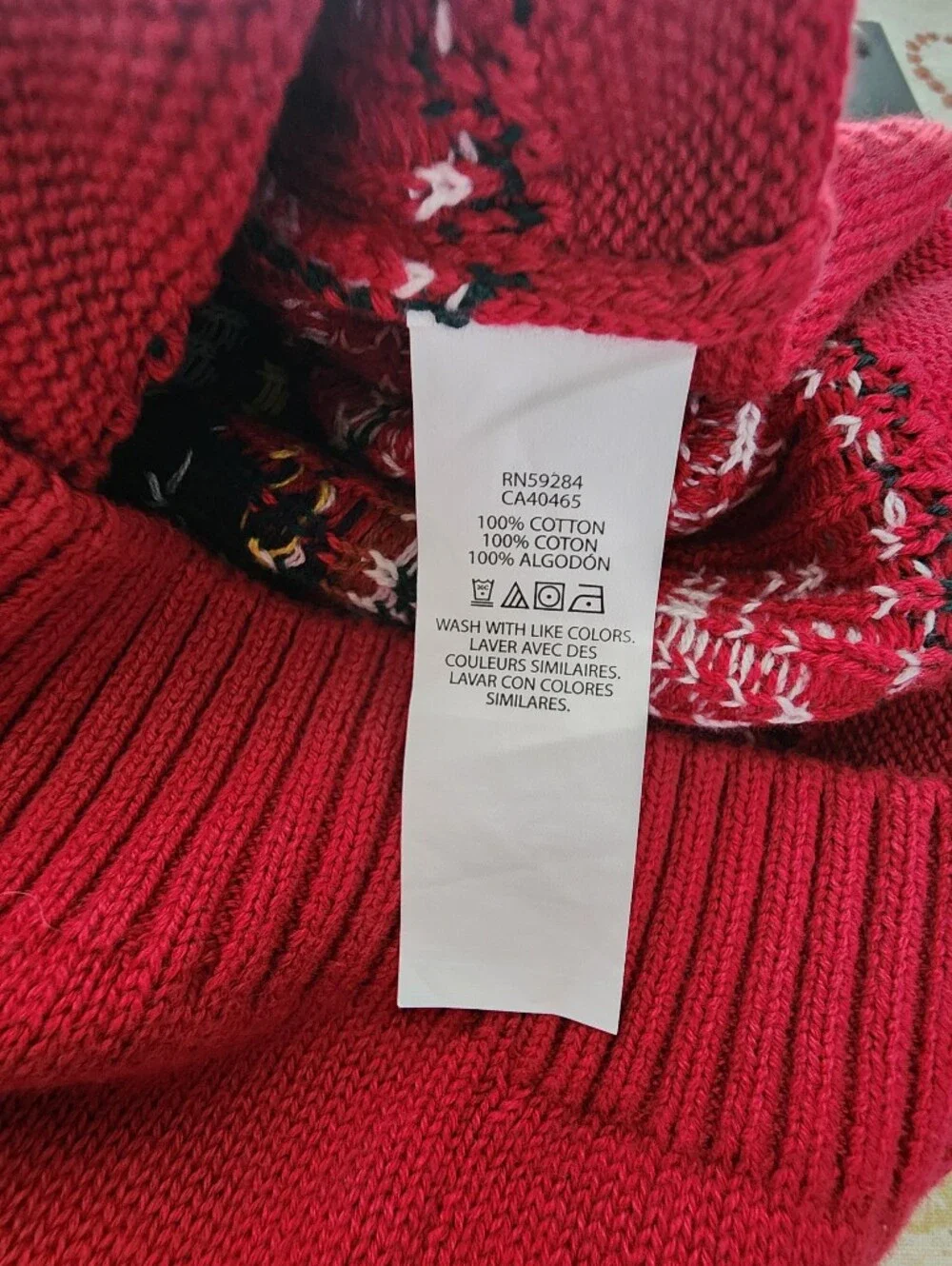 The Children's Place Boys 2T Holiday Fairisle Shawl Sweater NEW
